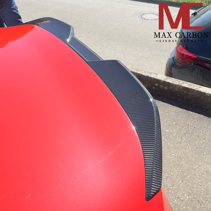 MAX CARBON Performance Dry Carbon Rear Spoiler suitable for BMW G87 M2 G42 M240i 