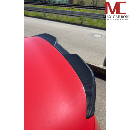 MAX CARBON Performance Dry Carbon Rear Spoiler suitable for BMW G87 M2 G42 M240i 