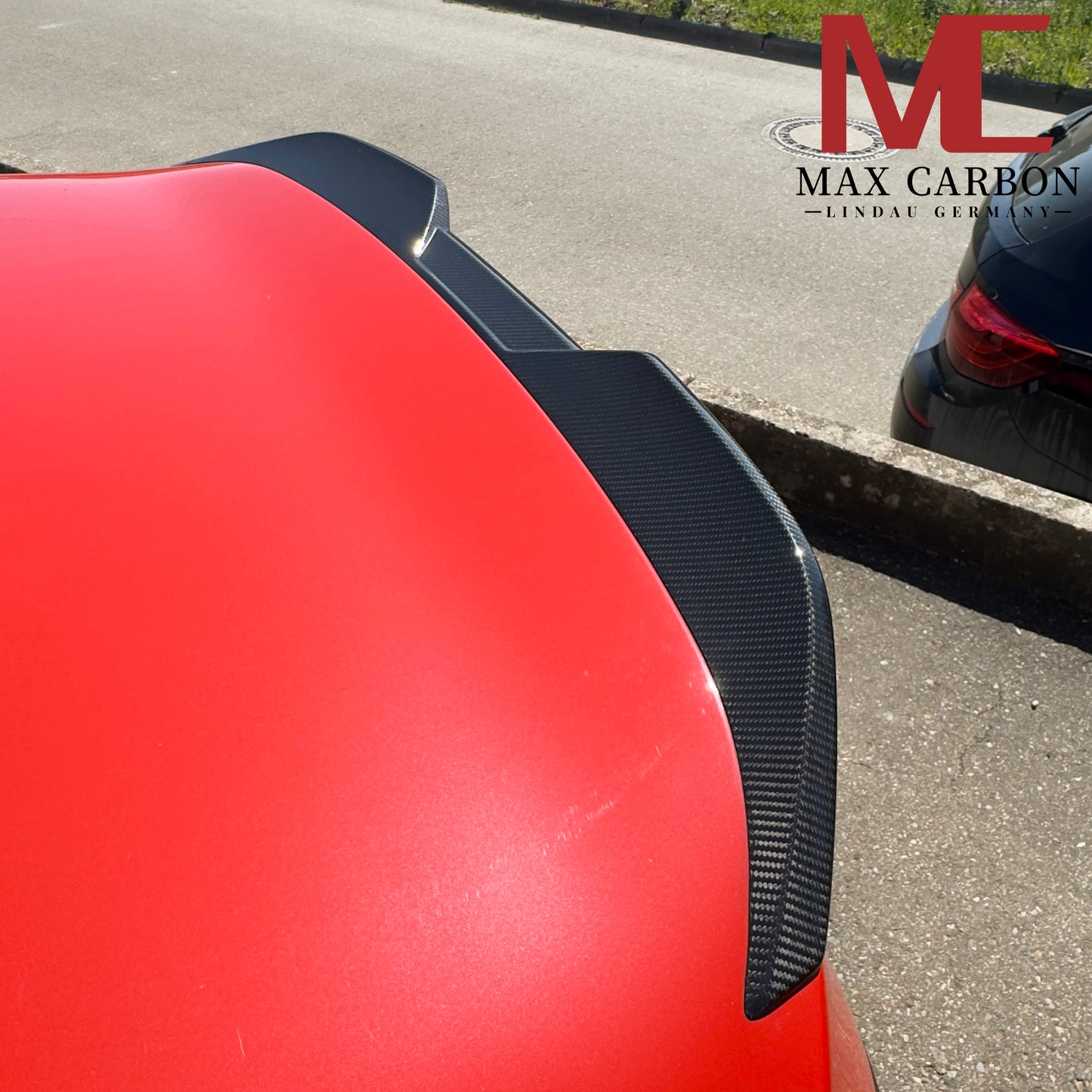MAX CARBON Performance Dry Carbon Rear Spoiler suitable for BMW G87 M2 G42 M240i 