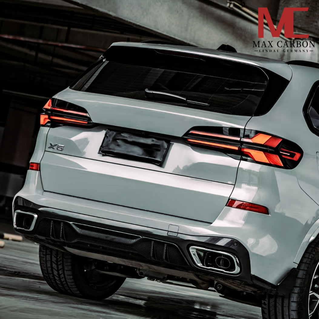 MC MAX CARBON Performance rear diffuser suitable for BMW X5 G05 before LCI