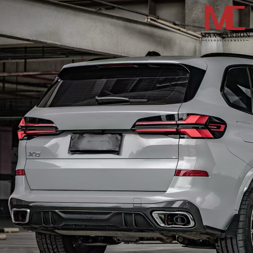 MC MAX CARBON Performance rear diffuser suitable for BMW X5 G05 before LCI