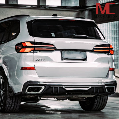 MC MAX CARBON Performance rear diffuser suitable for BMW X5 G05 before LCI