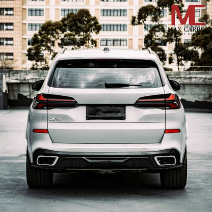 MC MAX CARBON Performance rear diffuser suitable for BMW X5 G05 before LCI