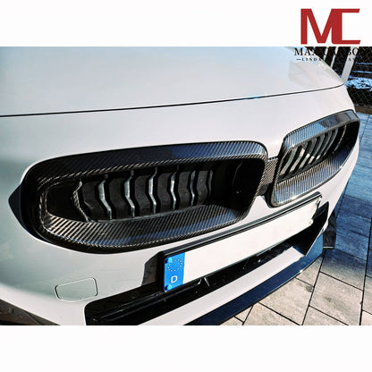 MAX CARBON Real Dry Carbon Carbon Grille Kidneys suitable for BMW G42 M240i Coupe 