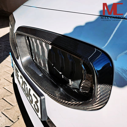 MAX CARBON Real Dry Carbon Carbon Grille Kidneys suitable for BMW G42 M240i Coupe 