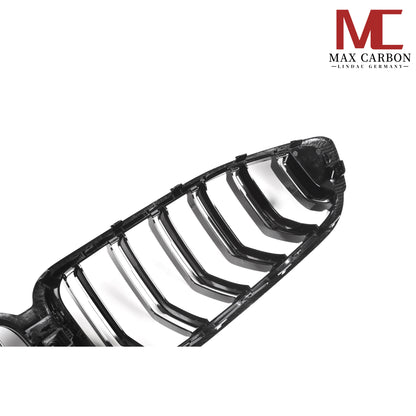 MAX CARBON Dry Carbon Grille Grill Replacement for BMW M8 F91 F92 F93 before LCI
