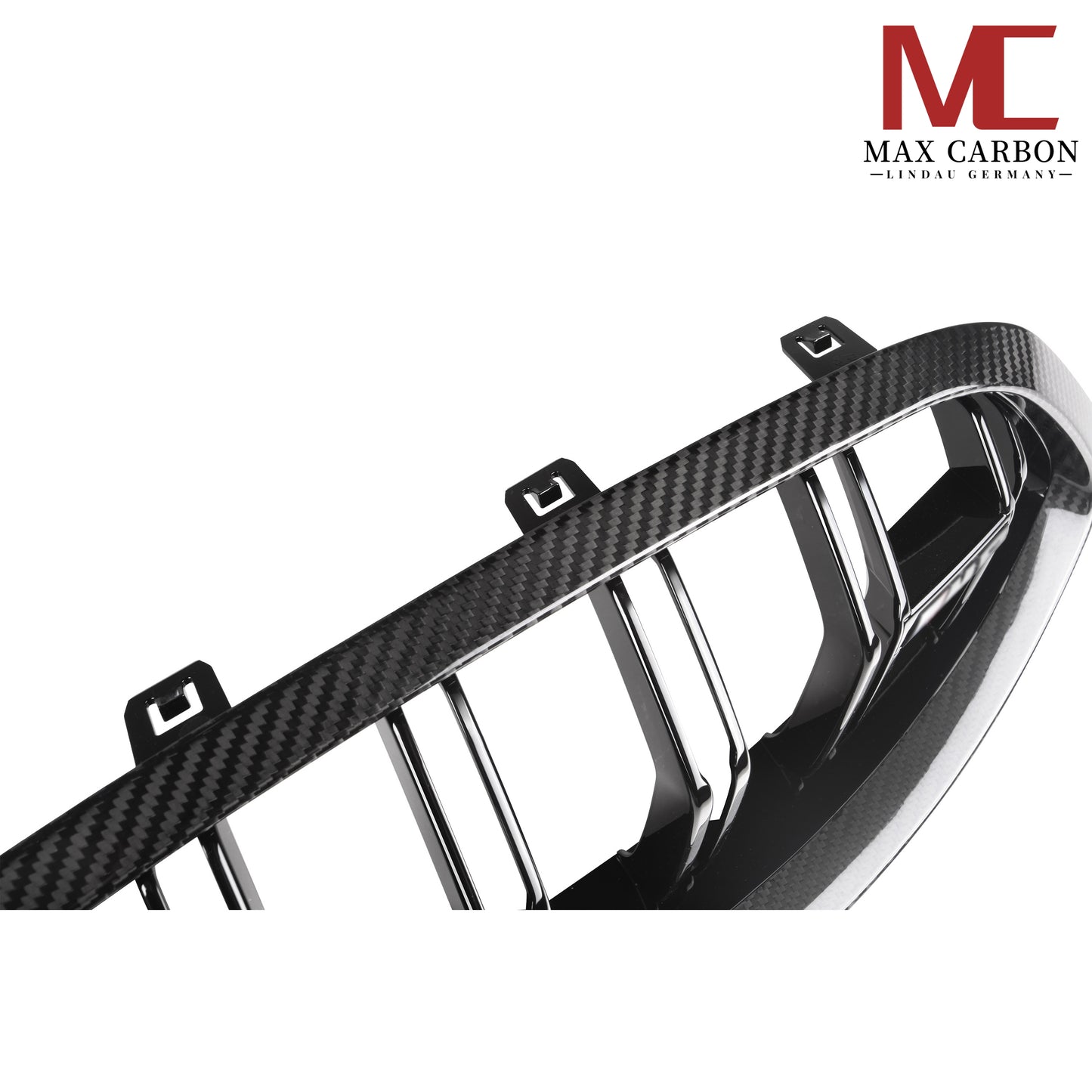 MAX CARBON Dry Carbon Grille Grill Replacement for BMW M8 F91 F92 F93 before LCI