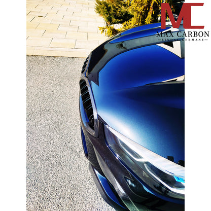 MC MAX CARBON Dry Carbon Front Lip Covers Replacement for BMW M8 F91 F92 F93