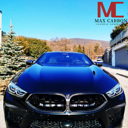 MC MAX CARBON Dry Carbon Front Lip Covers Replacement for BMW M8 F91 F92 F93