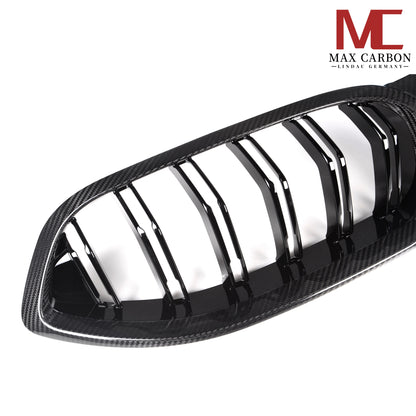 MAX CARBON Dry Carbon Grille Grill Replacement for BMW M8 F91 F92 F93 before LCI