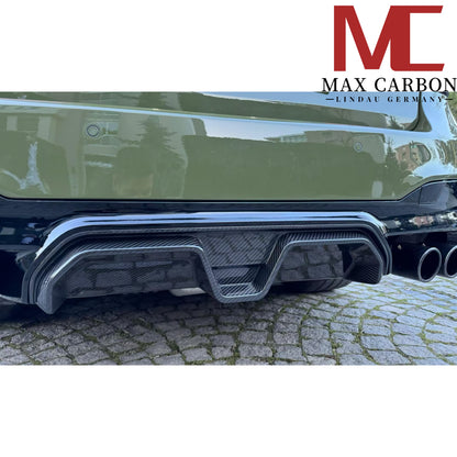 MAX CARBON Dry Carbon Diffuser Rear Diffuser suitable for BMW M5 F90 incl. LCI and CS 