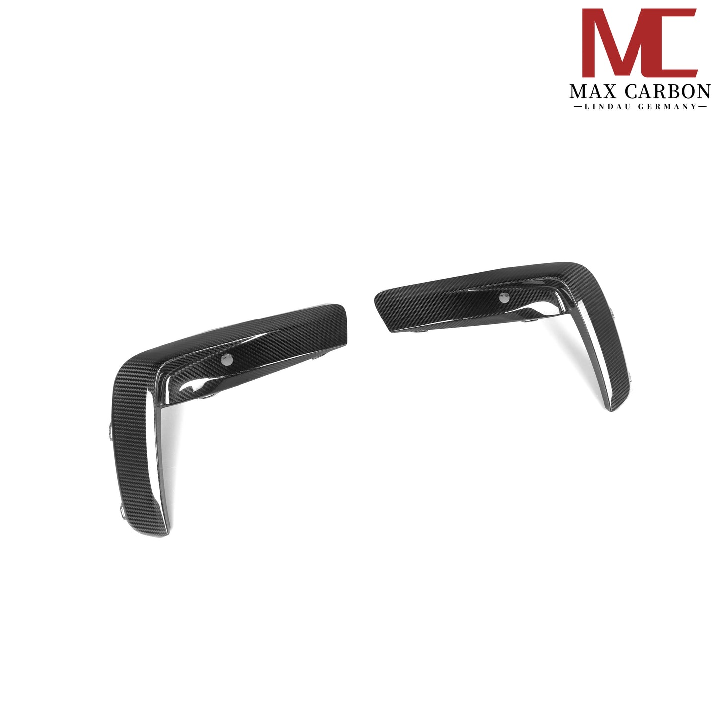 MC MAX CARBON Dry Carbon Front Lip Covers Replacement for BMW M8 F91 F92 F93