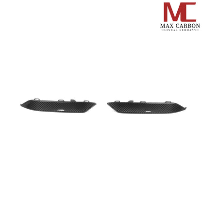 MAX CARBON Dry Carbon Front Lip Flaps Replacement for BMW M8 F91 F92 F93