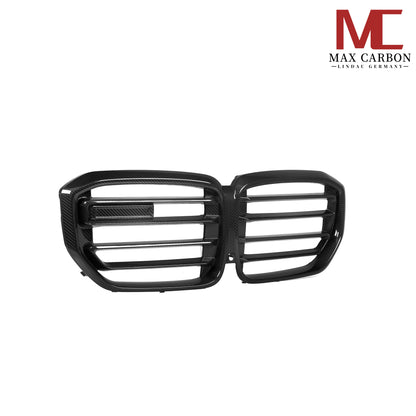MC MAX CARBON Dry Carbon Performance Grille Grill Replacement for BMW X5 G05 X5M F95 LCI 