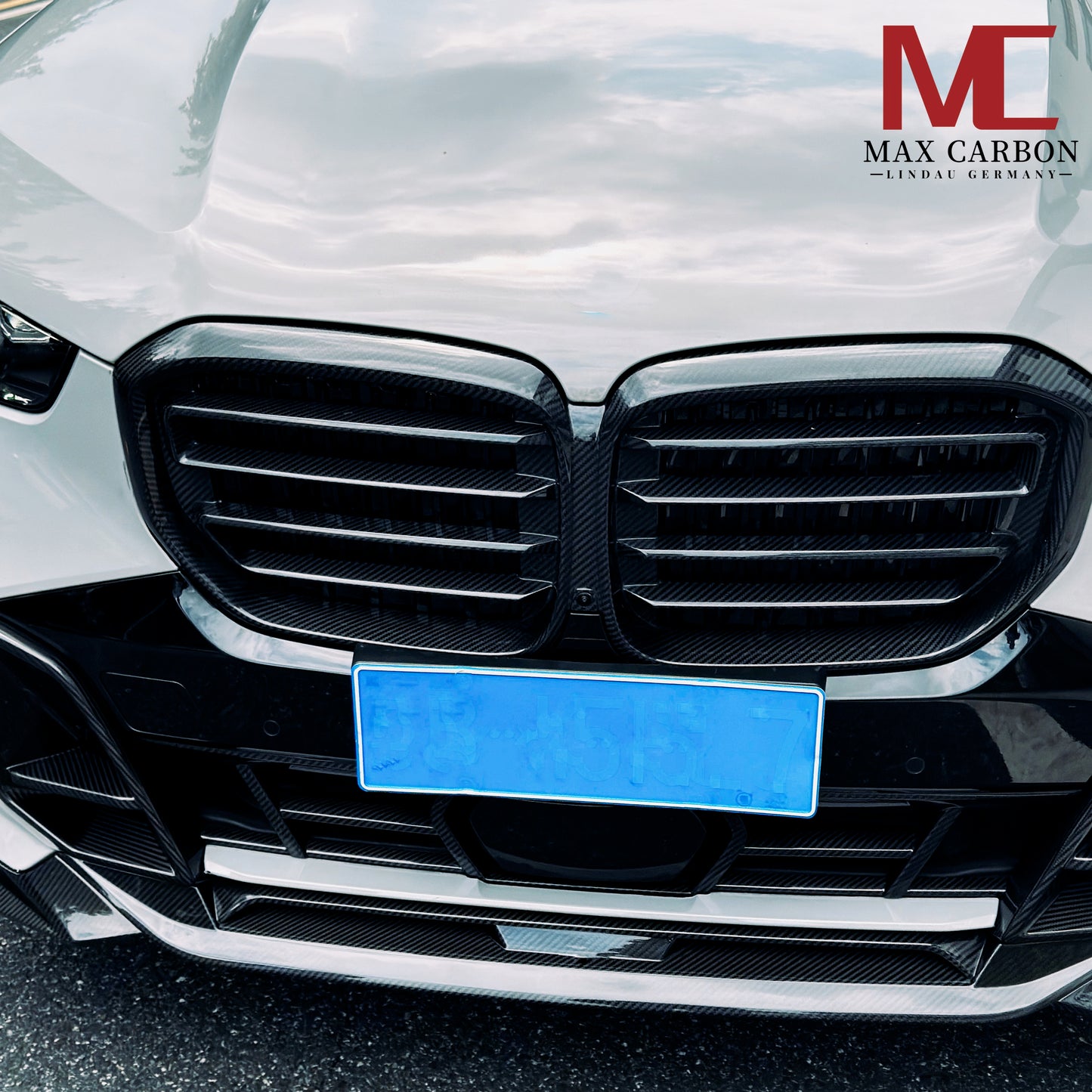 MC MAX CARBON Dry Carbon Performance Grille Grill Replacement for BMW X5 G05 X5M F95 LCI 