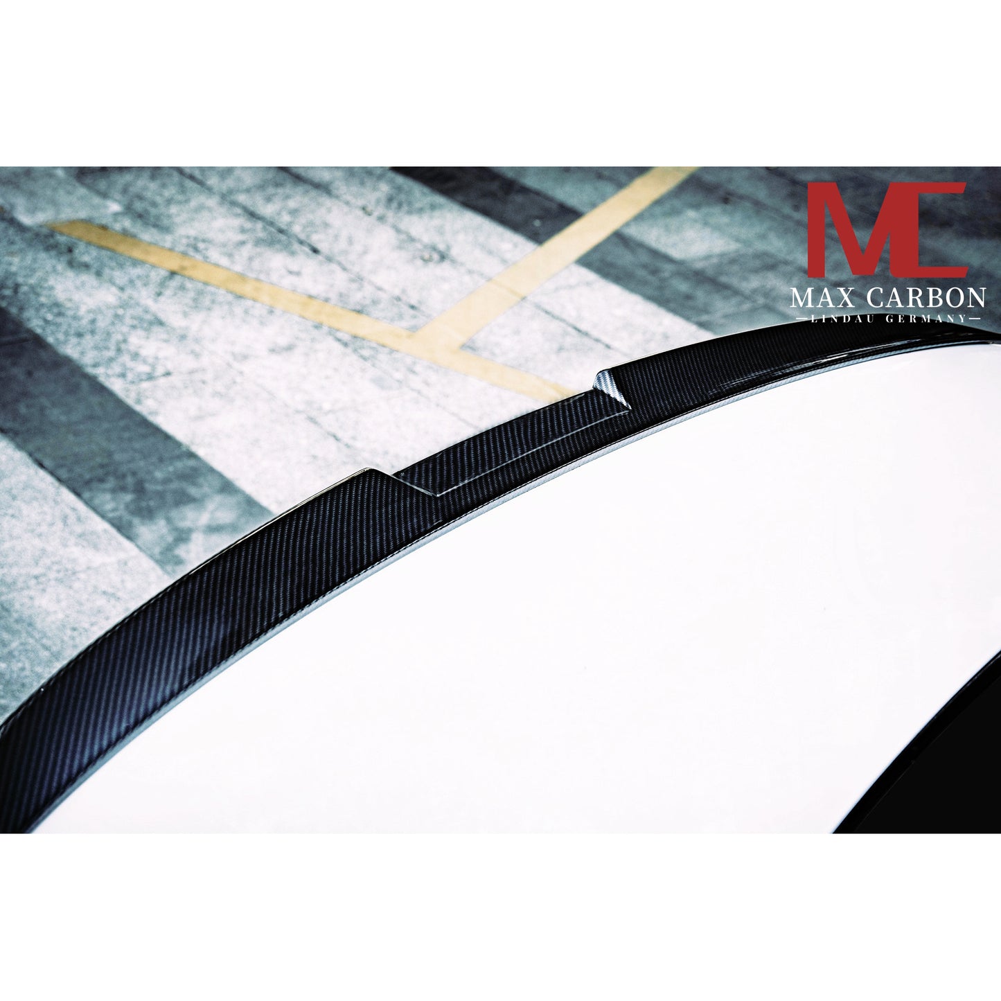 MAX CARBON Dry Carbon Prepreg Sport Rear Large Spoiler Lip for BMW 5 Series G60 G90 M5 
