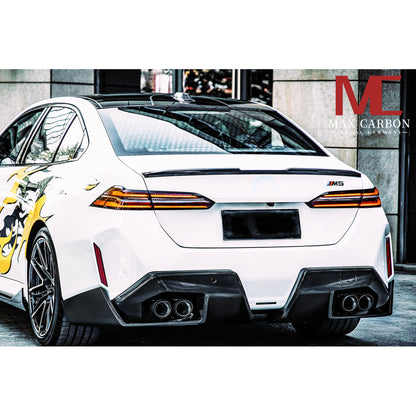 MAX CARBON Dry Carbon Prepreg Sport Rear Large Spoiler Lip for BMW 5 Series G60 G90 M5 