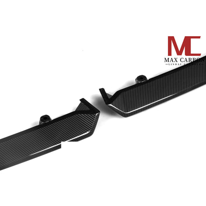 MAX CARBON Dry Carbon Prepreg Front Lip Sport Lip suitable for BMW M5 G90 G99