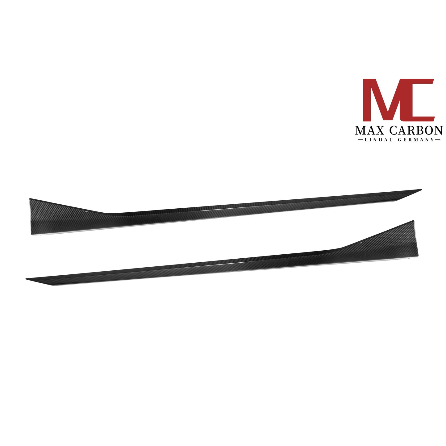 MAX CARBON Dry Carbon Prepreg Replacement Side Skirts Insert for BMW M5 G90 G99