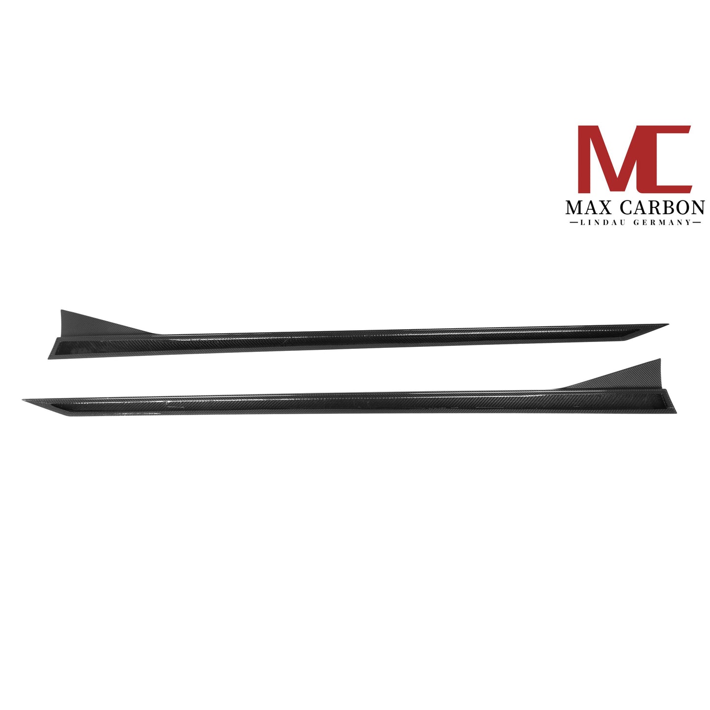 MAX CARBON Dry Carbon Prepreg Replacement Side Skirts Insert for BMW M5 G90 G99