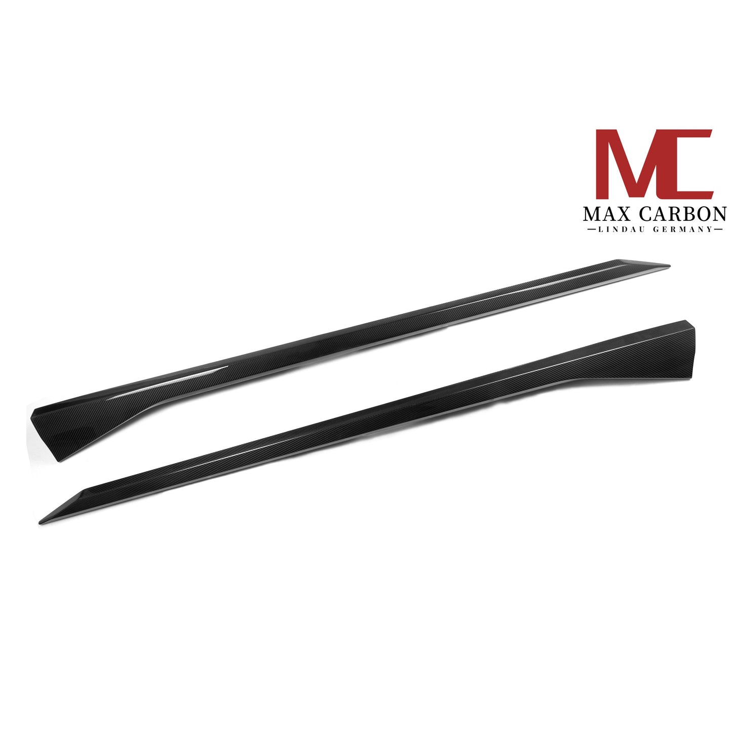 MAX CARBON Dry Carbon Prepreg Replacement Side Skirts Insert for BMW M5 G90 G99