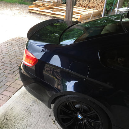 MC Dry Carbon Prepreg Rear Spoiler Rear Lip Spoiler for BMW E92 incl. M3