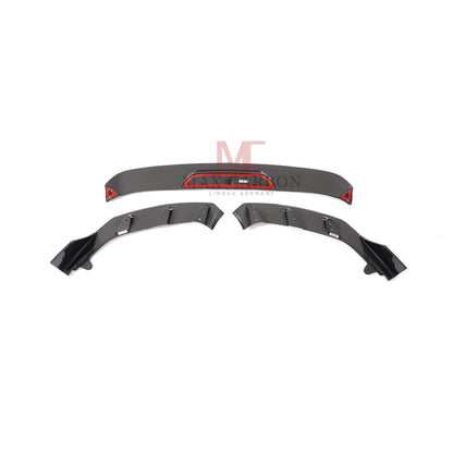 MC Dry Carbon Prepreg Front Attachment Front Lip 3 Piece Set fits for BMW M2 G87 incl. LCI