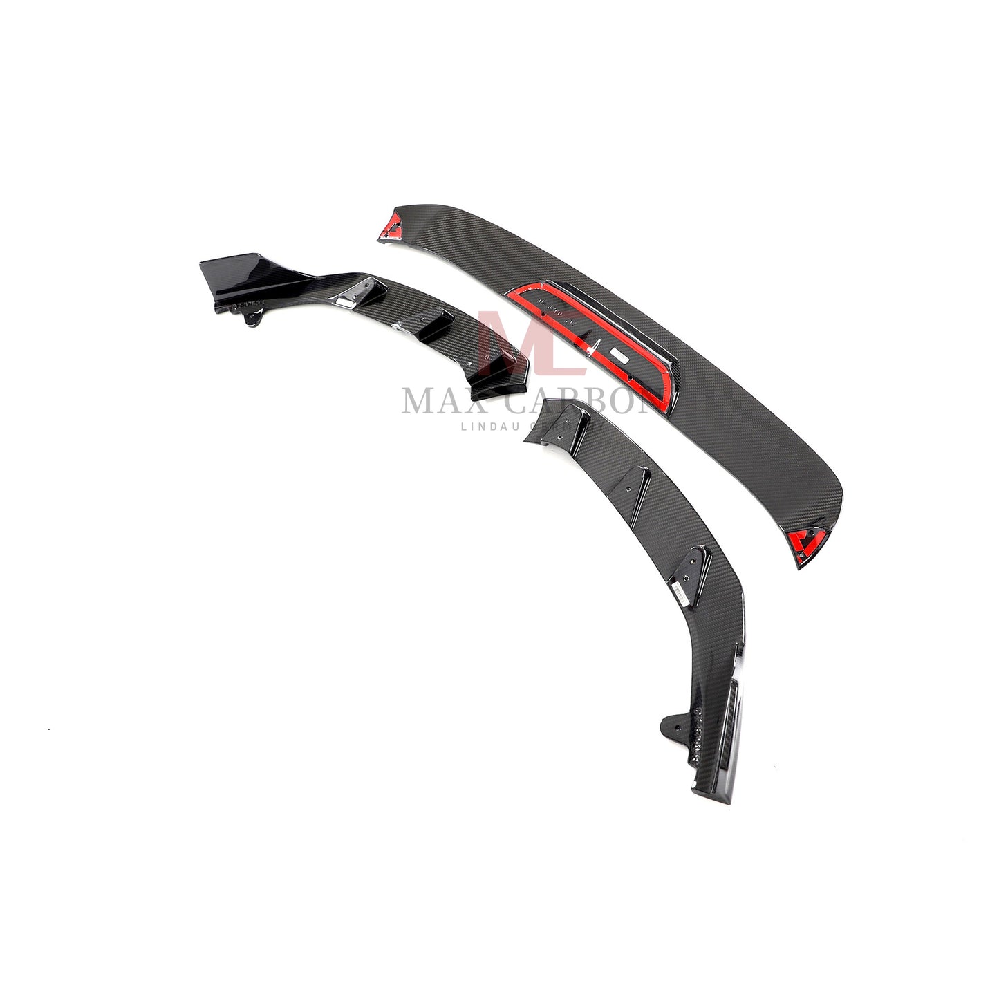 MC Dry Carbon Prepreg Front Attachment Front Lip 3 Piece Set fits for BMW M2 G87 incl. LCI