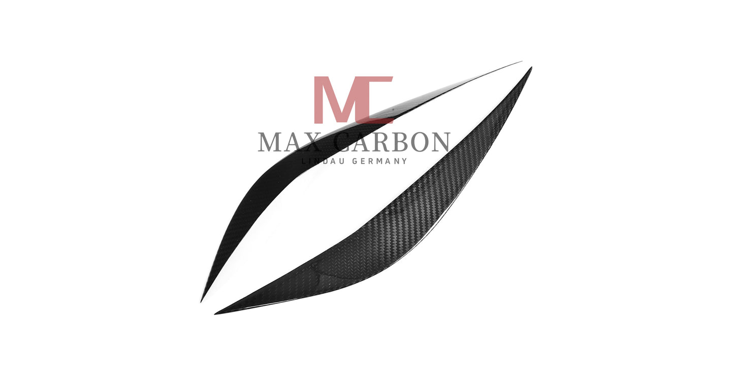MAX CARBON DRY CARBON Prepreg Headlight Eyelids fits for BMW M3 F80 M4 F82 F83 4 Series F32 F33 F36