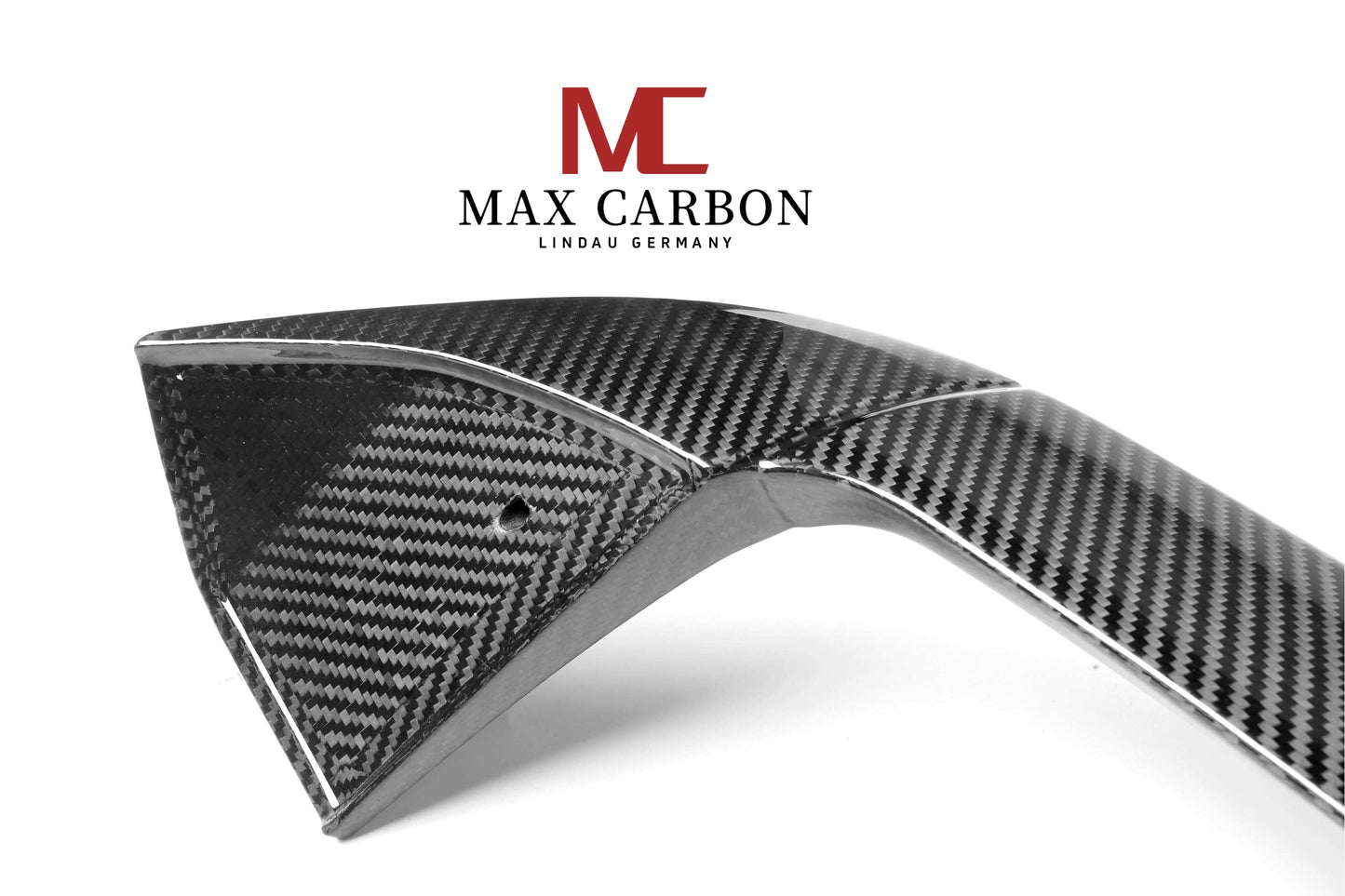 MAX CARBON real dry carbon rear spoiler spoiler tear-off edge for BMW F20 F21 M140i M135i