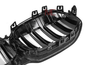 MC MAX CARBON Performance genuine Dry Carbon grille for BMW F40 1 Series incl. M135i