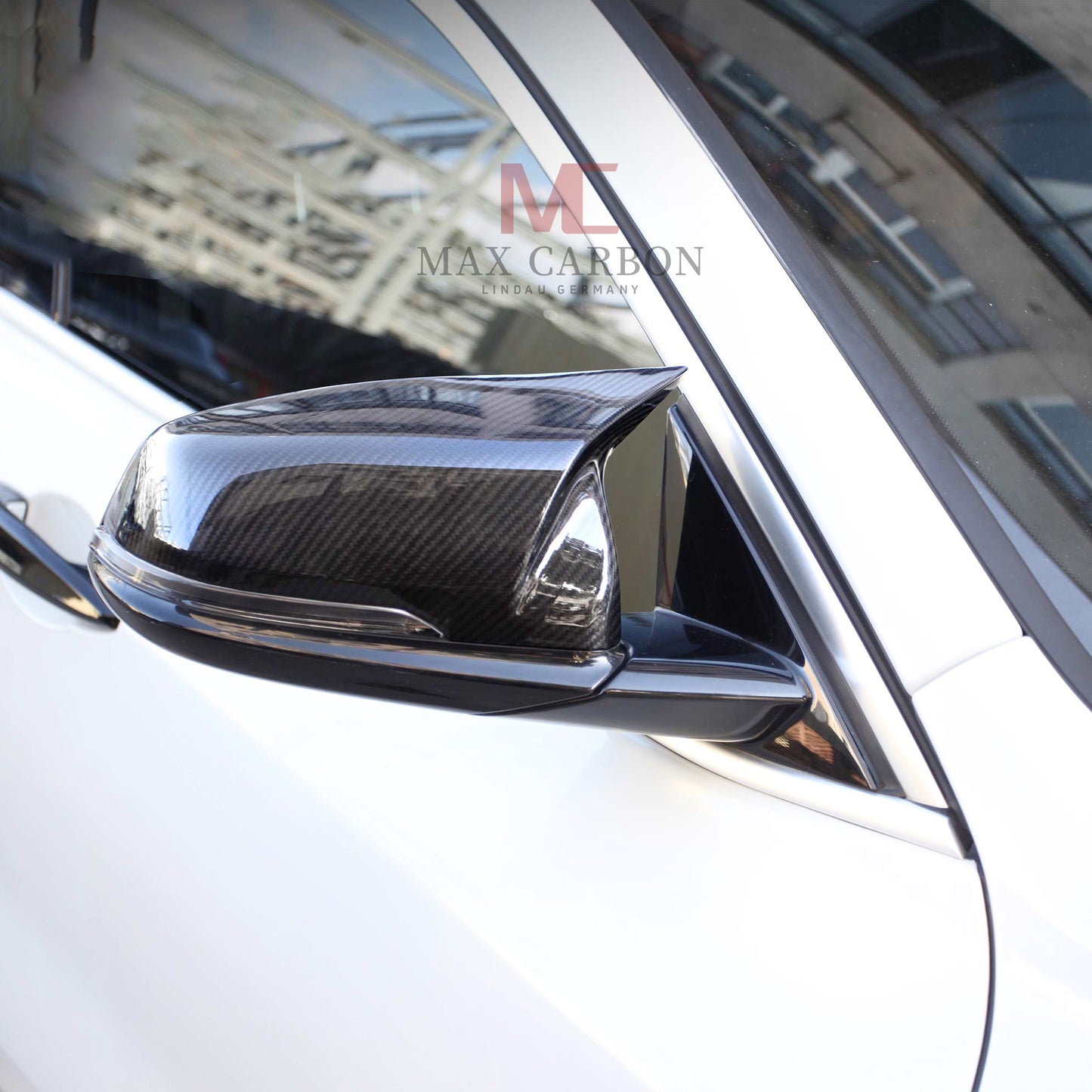 MAX CARBON Performance Sport mirror caps mirror cover replacement for BMW F40 F44 F45 F46 F48 F39 G29