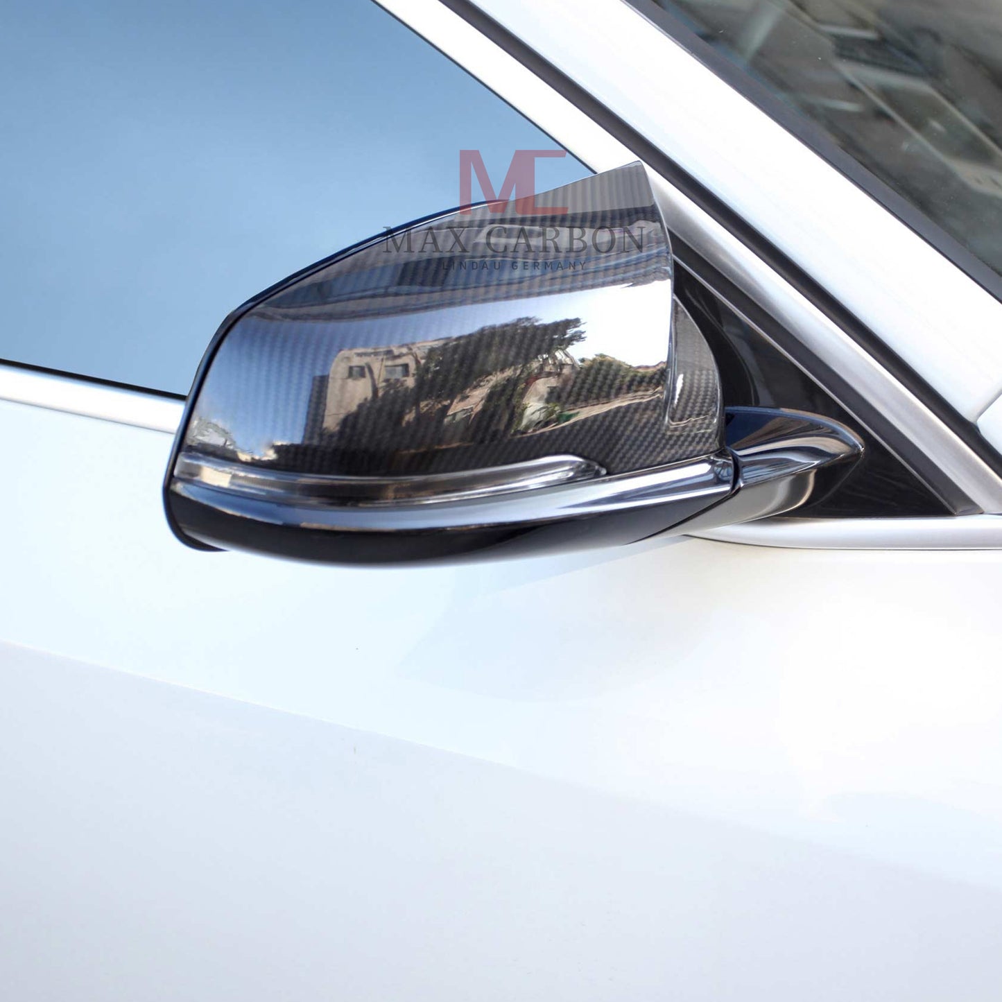 MAX CARBON Performance Sport mirror caps mirror cover replacement for BMW F40 F44 F45 F46 F48 F39 G29