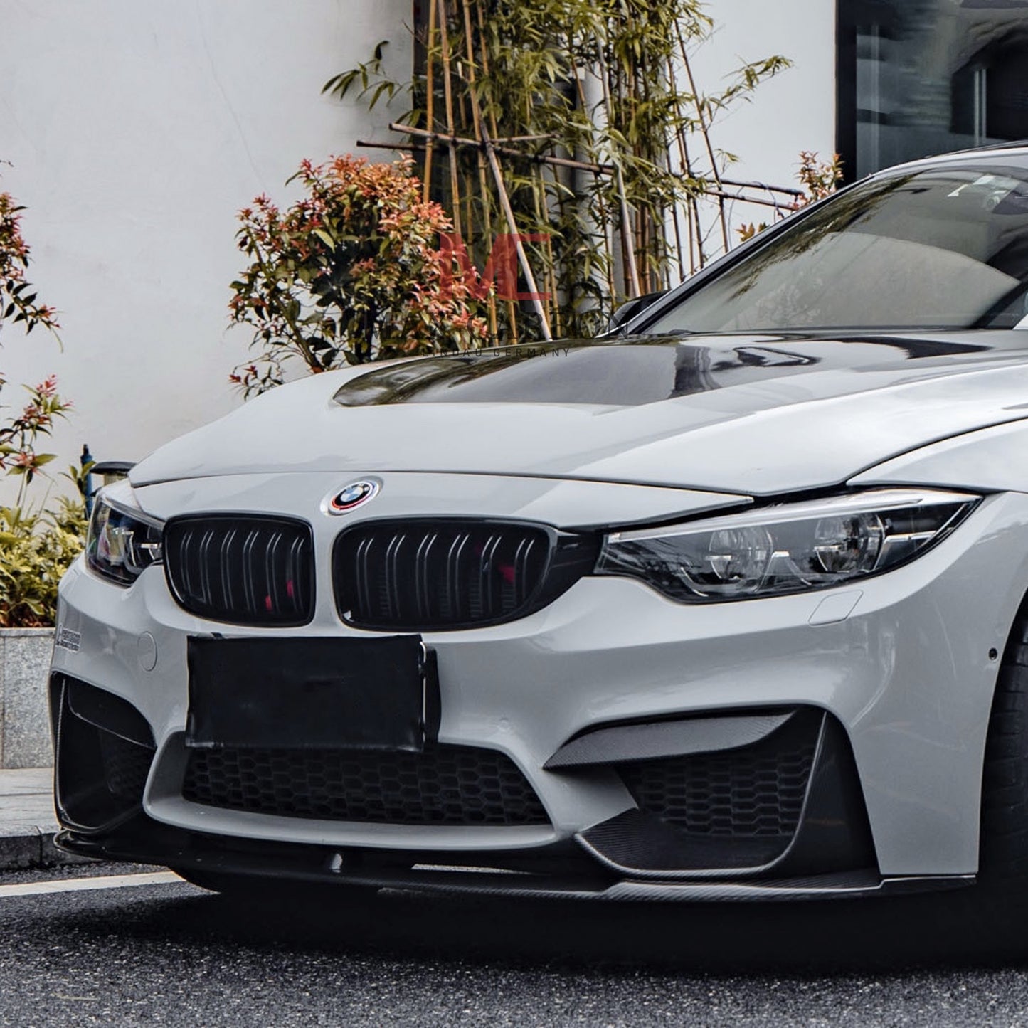 MAX CARBON Dry Carbon Prepreg Performance Front Lip Replacement fits for BMW M3 F80 M4 F82 F83 
