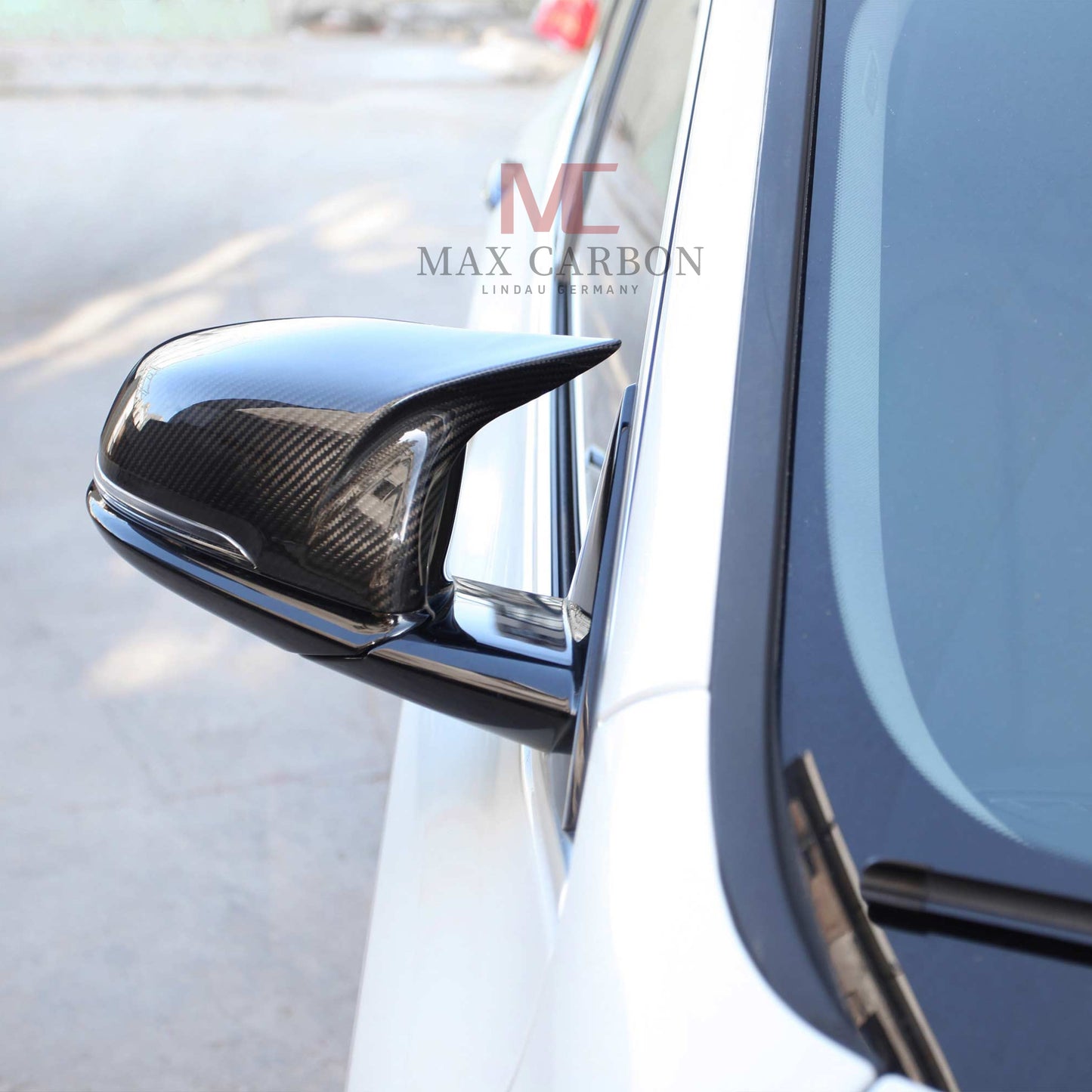 MAX CARBON Performance Sport mirror caps mirror cover replacement for BMW F40 F44 F45 F46 F48 F39 G29