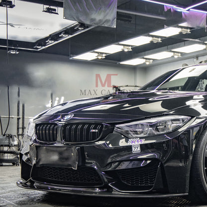 MAX CARBON Dry Carbon Prepreg Performance Front Lip Replacement suitable for BMW M3 F80 M4 F82 F83 GT4 