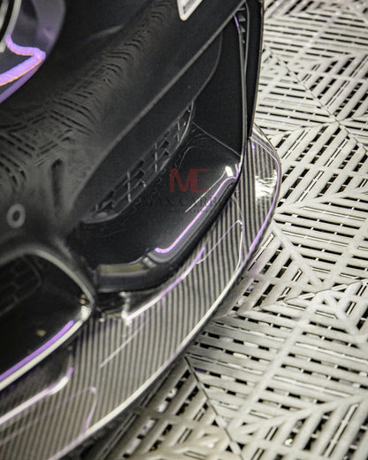MAX CARBON Dry Carbon Prepreg Performance Front Lip Replacement suitable for BMW M3 F80 M4 F82 F83 GT4 