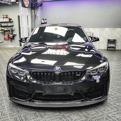 MAX CARBON Dry Carbon Prepreg Performance Front Lip Replacement suitable for BMW M3 F80 M4 F82 F83 GT4 