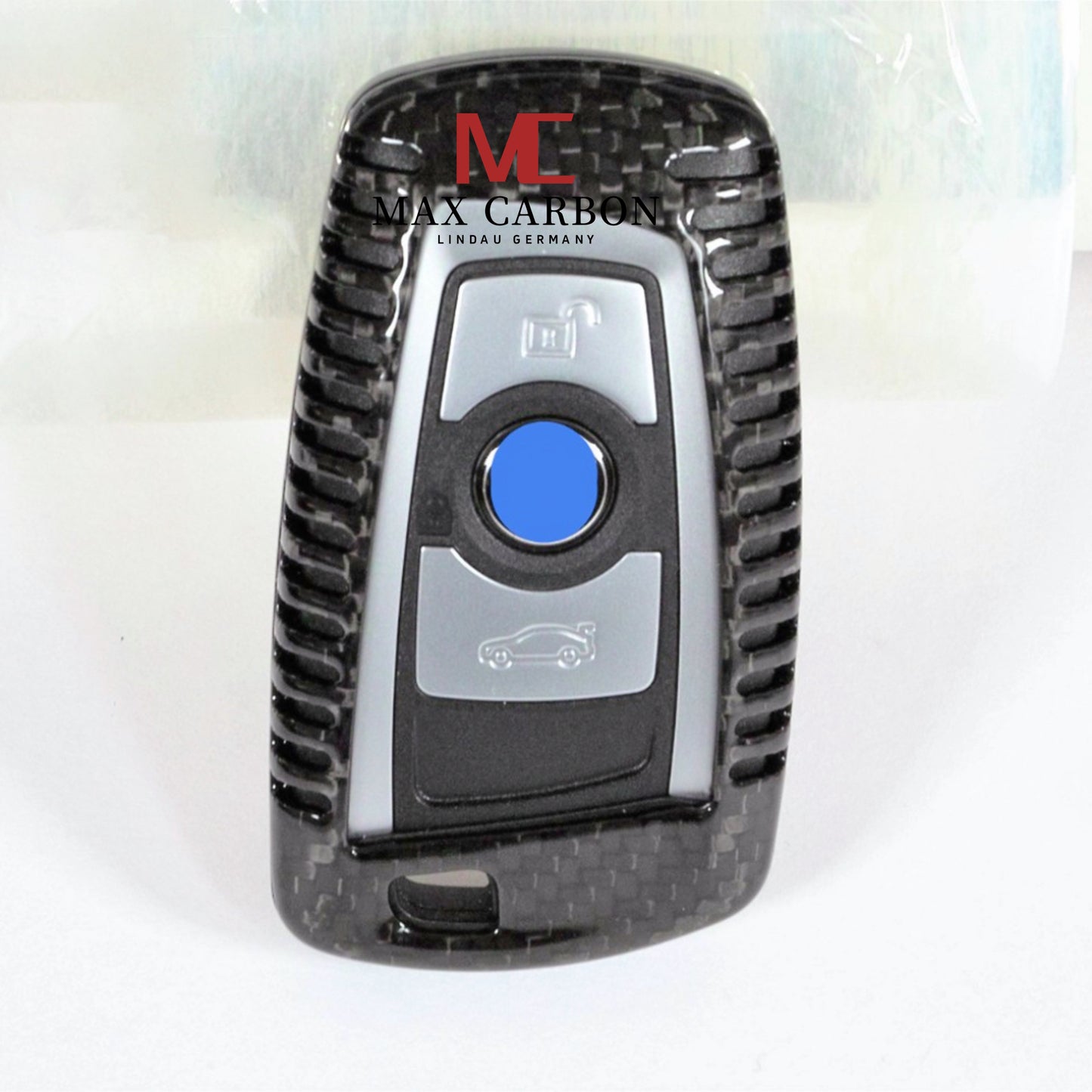 MAX CARBON Premium Key Cover Case Cover for BMW 1 Series 2 Series 3 Series 4 Series 5 Series 6 Series 7 Series M2 M3 M4 M135i M140i M235i M240i X1 X3 X4 X5 X6