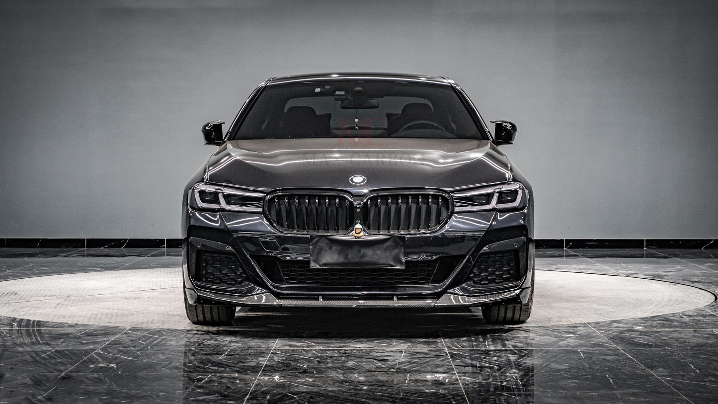MC Dry Carbon Prepreg Performance large front lip suitable for BMW G30 G31 LCI with M package 