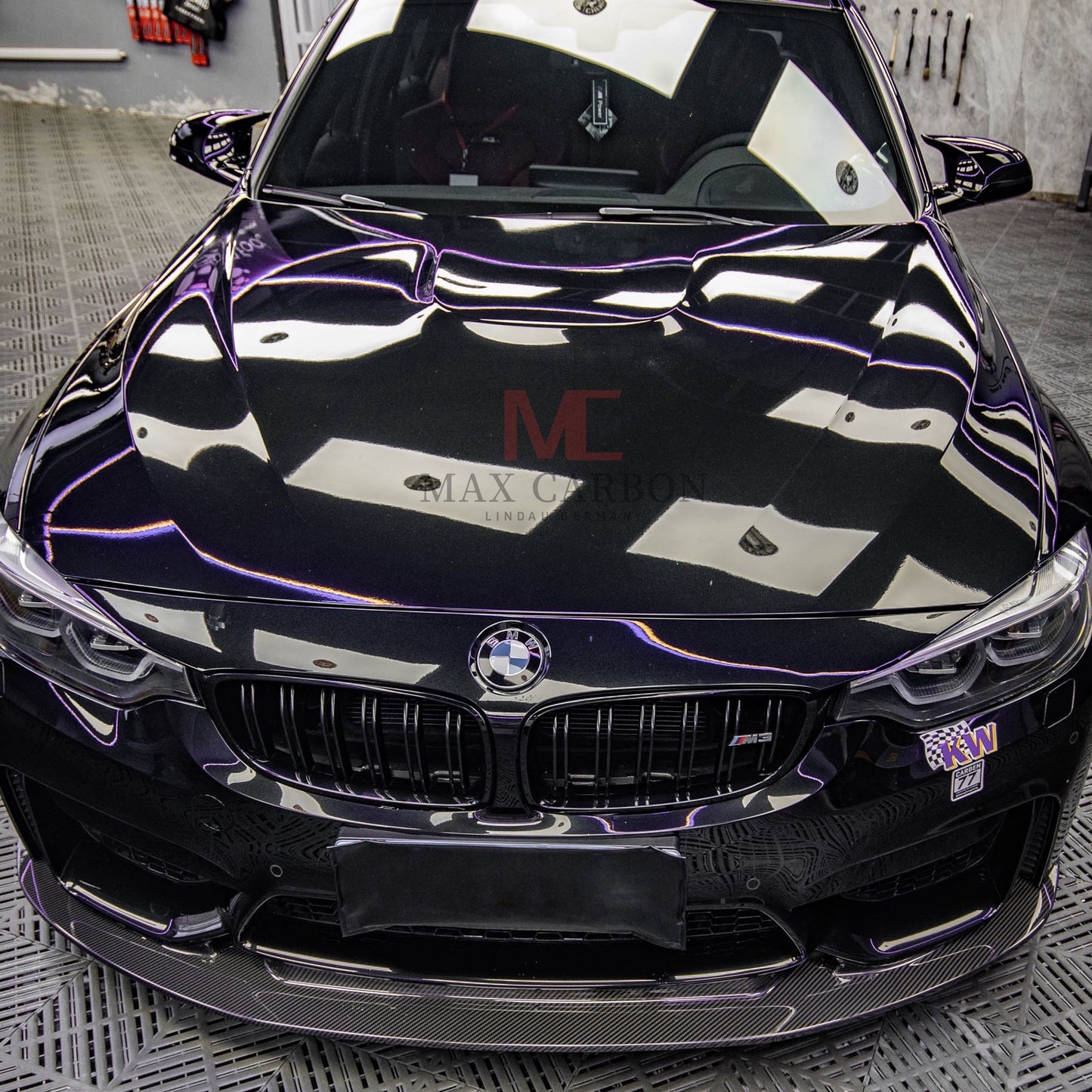 MAX CARBON Dry Carbon Prepreg Performance Front Lip Replacement suitable for BMW M3 F80 M4 F82 F83 GT4 