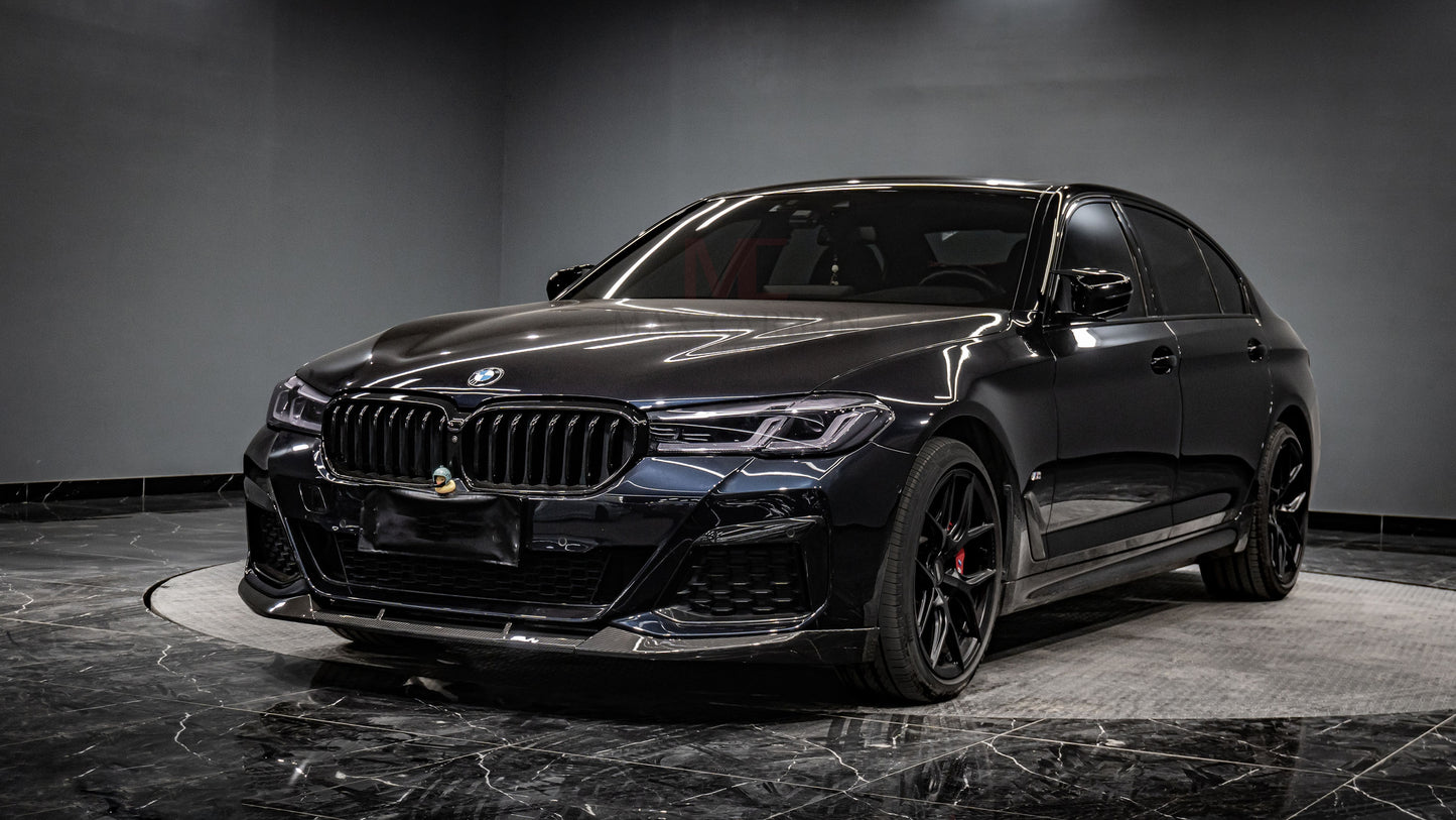 MC Dry Carbon Prepreg Performance large front lip suitable for BMW G30 G31 LCI with M package 