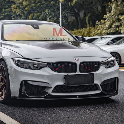 MAX CARBON Dry Carbon Prepreg Performance Front Lip Replacement fits for BMW M3 F80 M4 F82 F83 