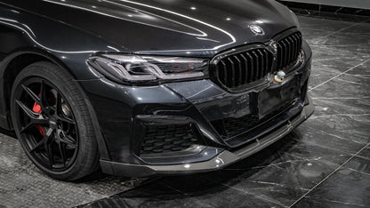 MC Dry Carbon Prepreg Performance large front lip suitable for BMW G30 G31 LCI with M package 