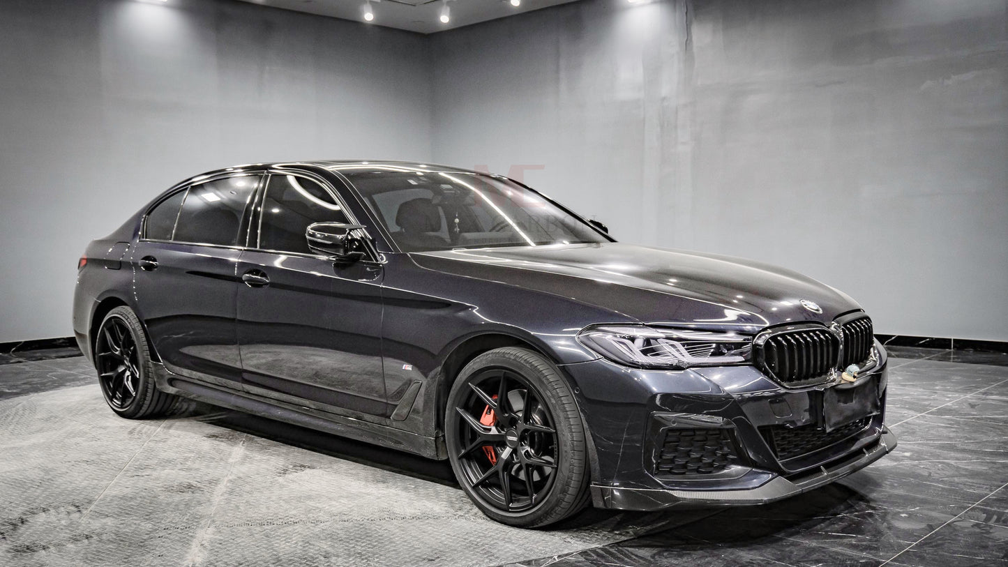 MC Dry Carbon Prepreg Performance large front lip suitable for BMW G30 G31 LCI with M package 