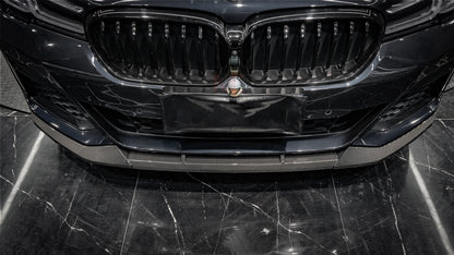 MC Dry Carbon Prepreg Performance large front lip suitable for BMW G30 G31 LCI with M package 