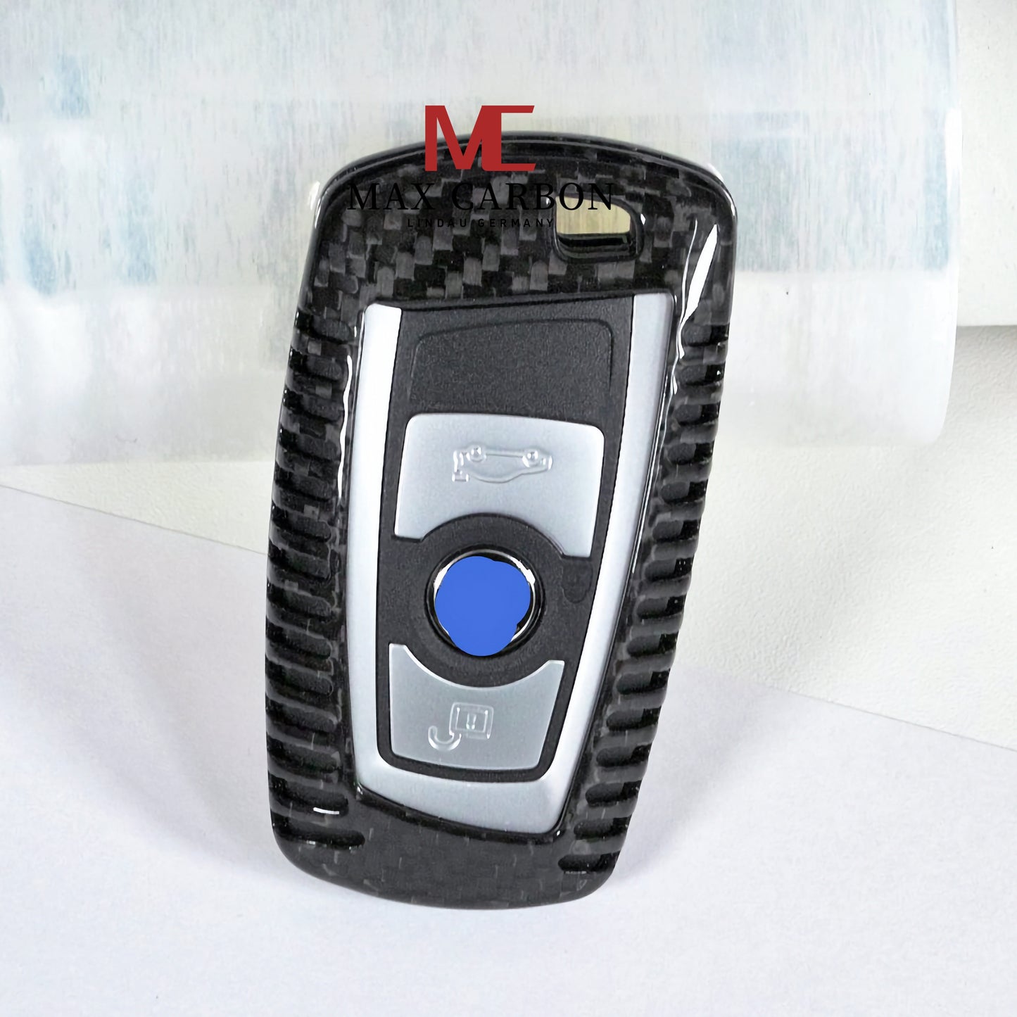 MAX CARBON Premium Key Cover Case Cover for BMW 1 Series 2 Series 3 Series 4 Series 5 Series 6 Series 7 Series M2 M3 M4 M135i M140i M235i M240i X1 X3 X4 X5 X6