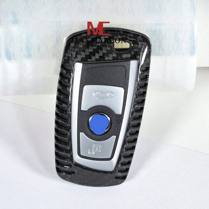 MAX CARBON Premium Key Cover Case Cover for BMW 1 Series 2 Series 3 Series 4 Series 5 Series 6 Series 7 Series M2 M3 M4 M135i M140i M235i M240i X1 X3 X4 X5 X6