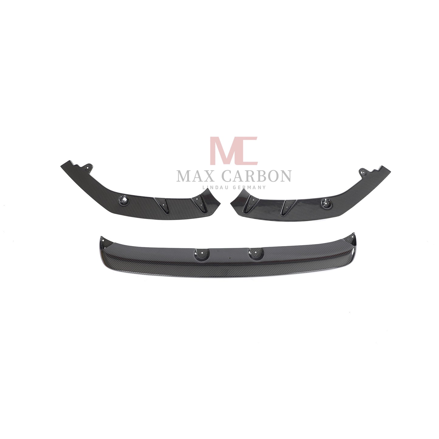 MC Dry Carbon Prepreg Front Attachment Front Lip 3 Piece Set fits for BMW M2 G87 incl. LCI