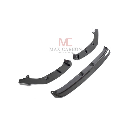 MC Dry Carbon Prepreg Front Attachment Front Lip 3 Piece Set fits for BMW M2 G87 incl. LCI